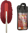 California Car Duster Plastic Handle with Red Cotton Mop - Quick Dust