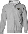 UGP Campus Apparel NCAA Primary Logo Full Zip Hoodie - Iowa Pride