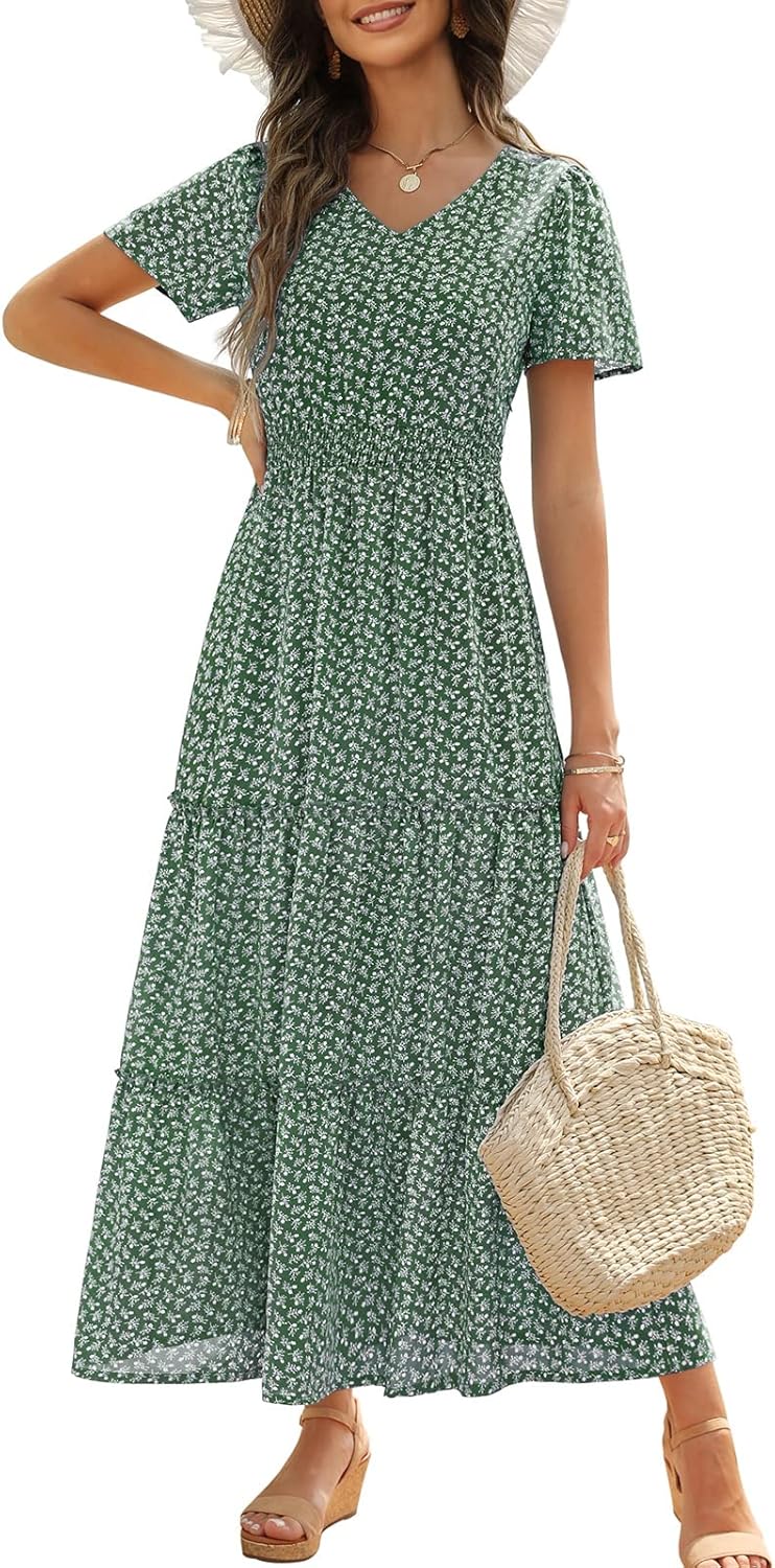 Stunning Floral Maxi Dress for Women - Perfect for Summer 2025