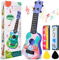 Mini Guitar 10 in Musical Toy Guitar Classical Toddler Ukulele - Fun