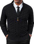 Stylish Full Zip Cardigan Sweater for Men by PJ PAUL JONES