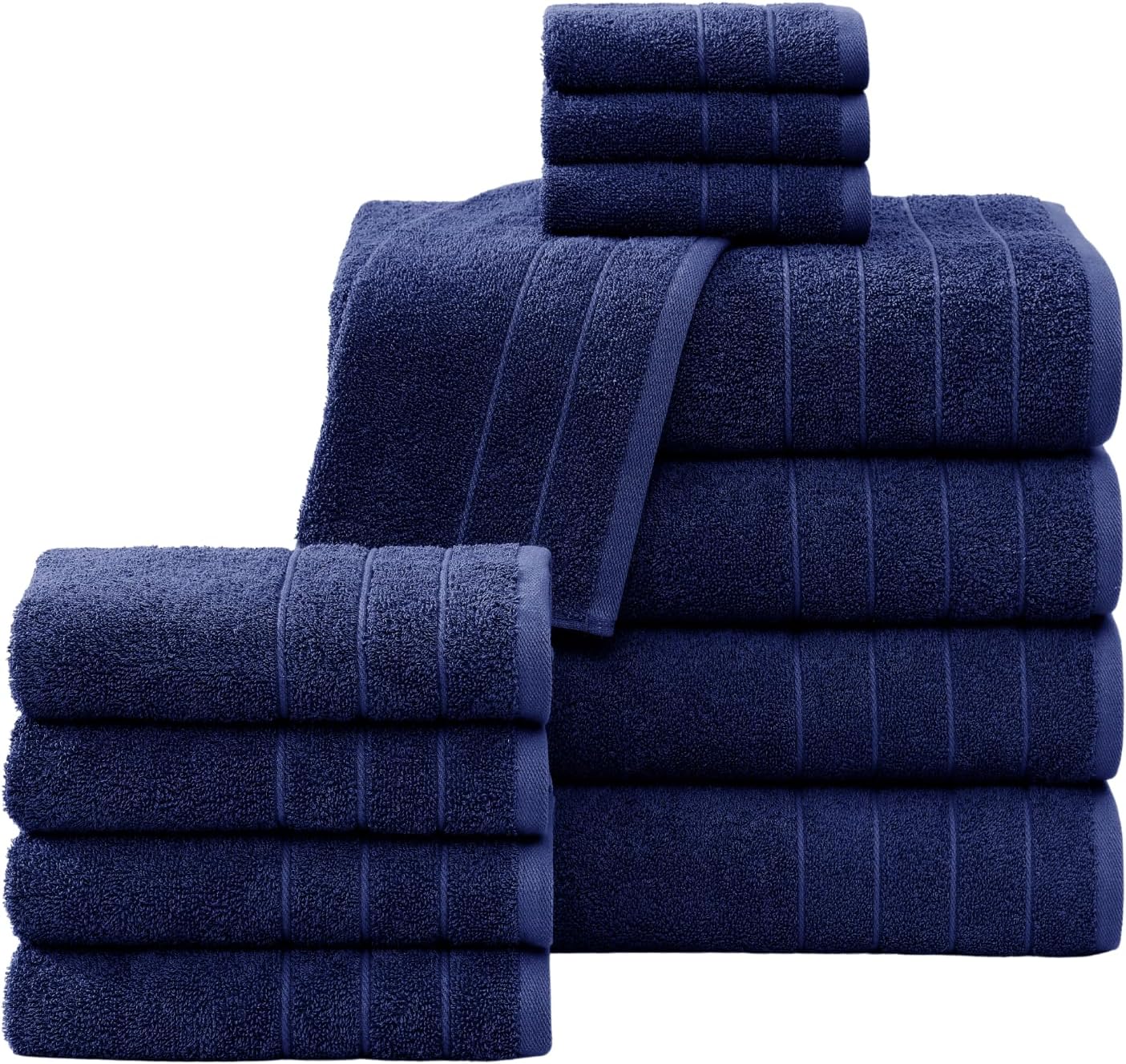 Casa Platino 100% Cotton Luxury Bath Towel Set - 12 Pieces