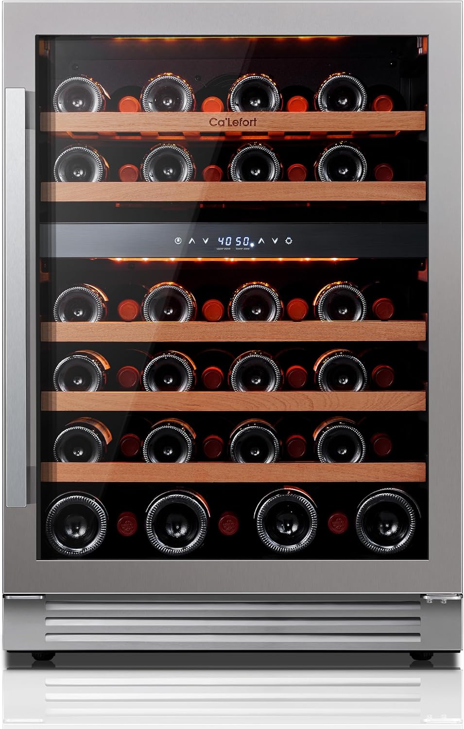Ca'Lefort Wine Fridge - 46 Bottle Dual Zone Wine Cooler