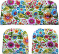 Outdoor Wicker Cushion Set with 3 Tufted Pieces for Comfort