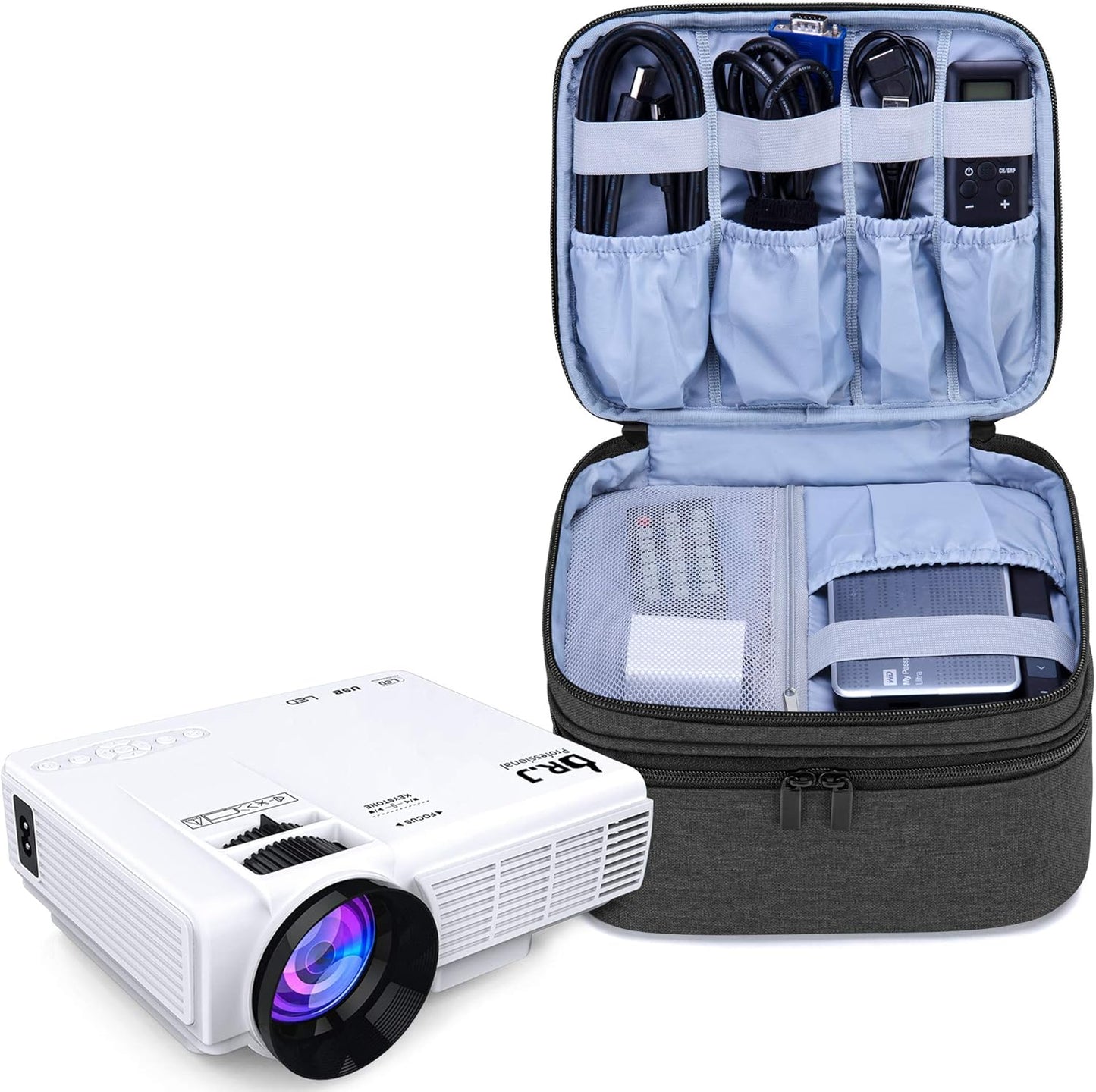 Portable Mini Projector Bag by LUXJA