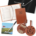 Premium Leather Golf Scorecard Book Set by GLORIEROO