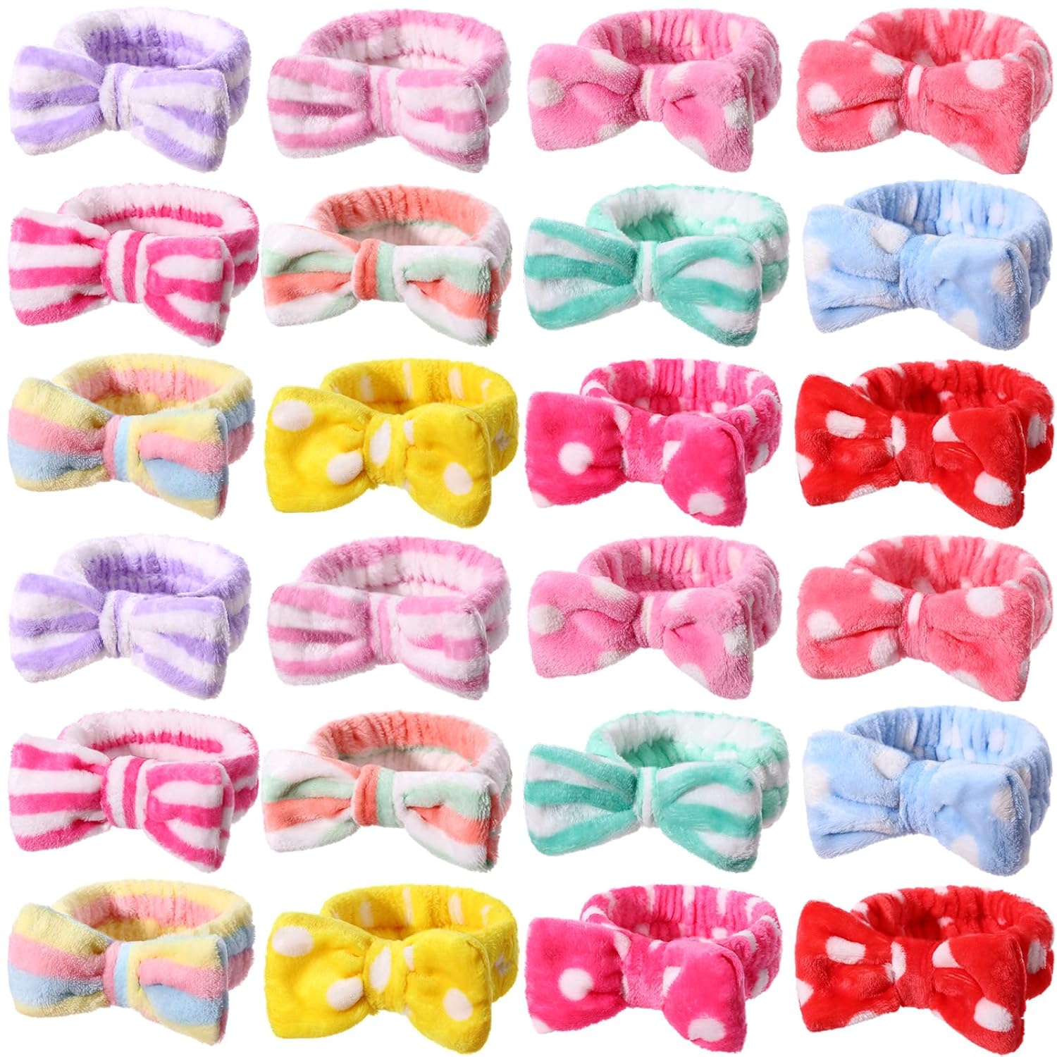 Adjustable Spa Headbands for Skincare