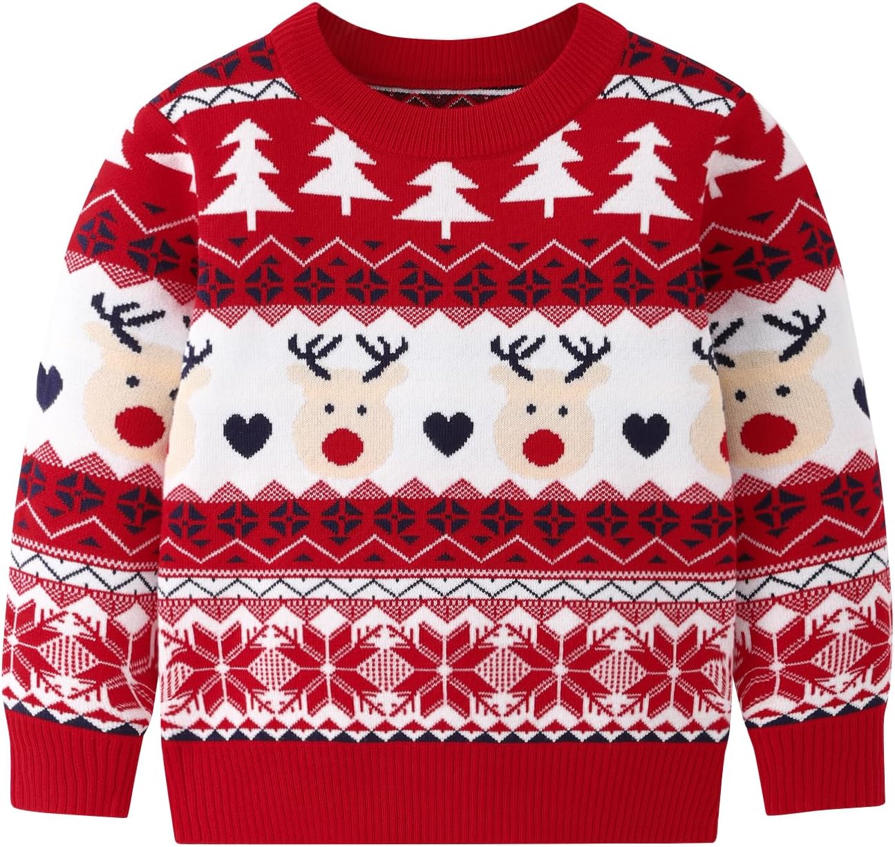 Cozy Christmas Crewneck for Little Ones - Gavol