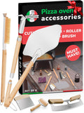 Premium Pizza Oven Accessories Kit - 6-Piece Set for Home Pizza Making