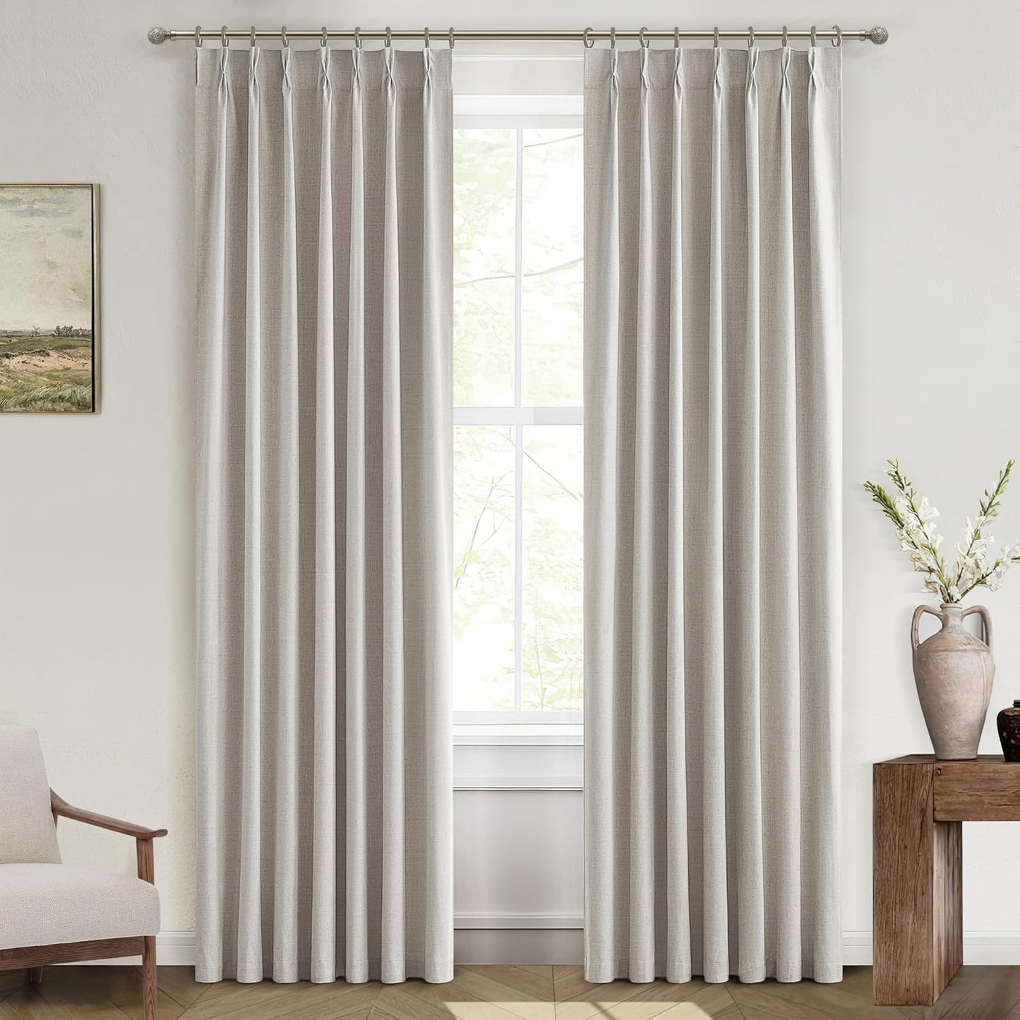 100% Blackout Thermal Curtains for Bedroom and Living Room