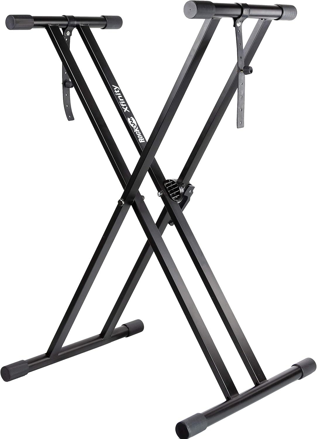 RockJam Adjustable Keyboard Stand - Easy Setup & Stability