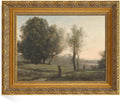 DIY Solid Wood Frame for 30x40 Canvas - Ornate Antique Gold