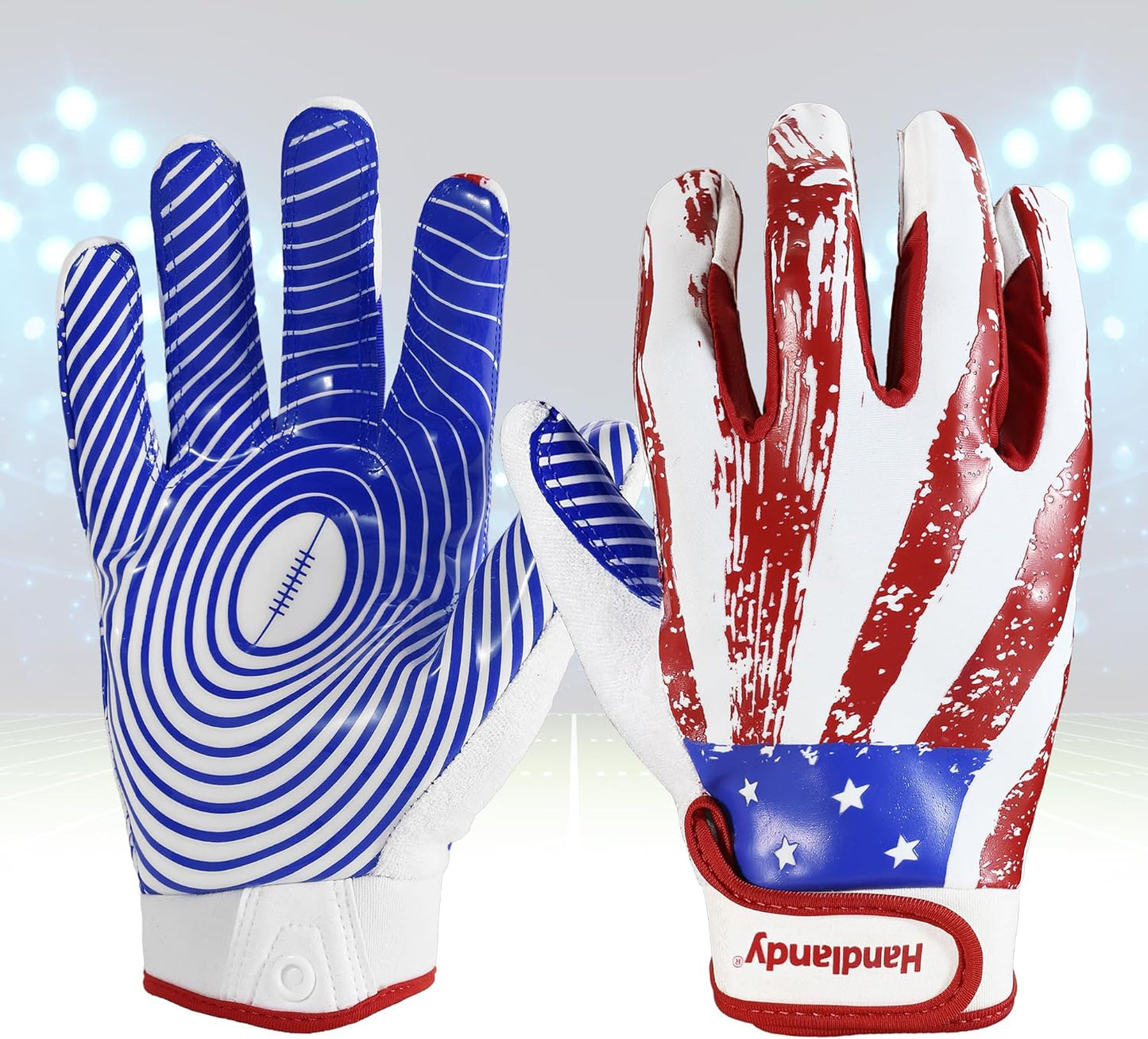 Sticky Grip Youth Football Gloves - BC KONGOUARD