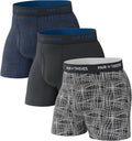 Pair of Thieves Super Fit Men's Boxer Briefs 3-Pack - Soft, Quick-Dry