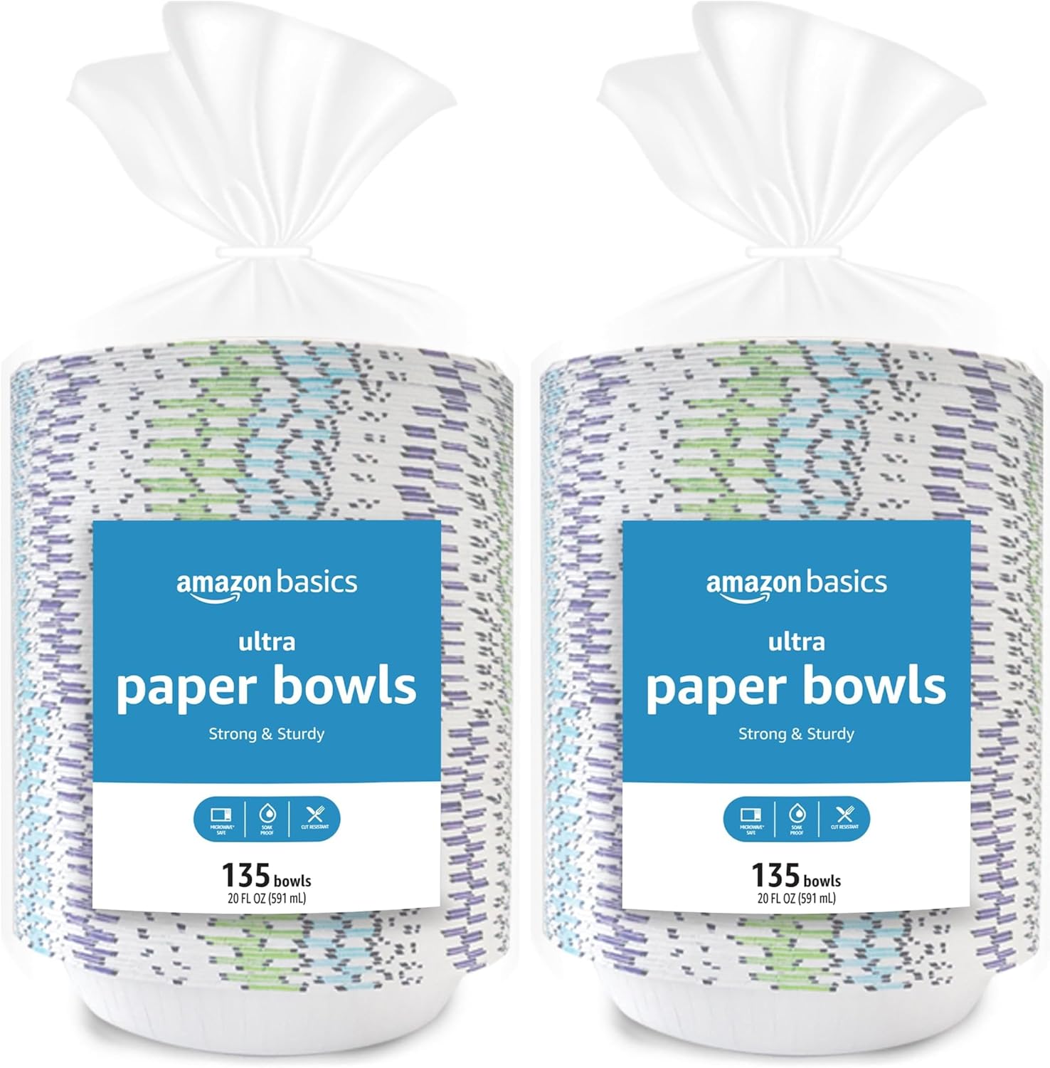 Ultra Paper Bowls 20 Oz Disposable 1080 Count for Every Occasion
