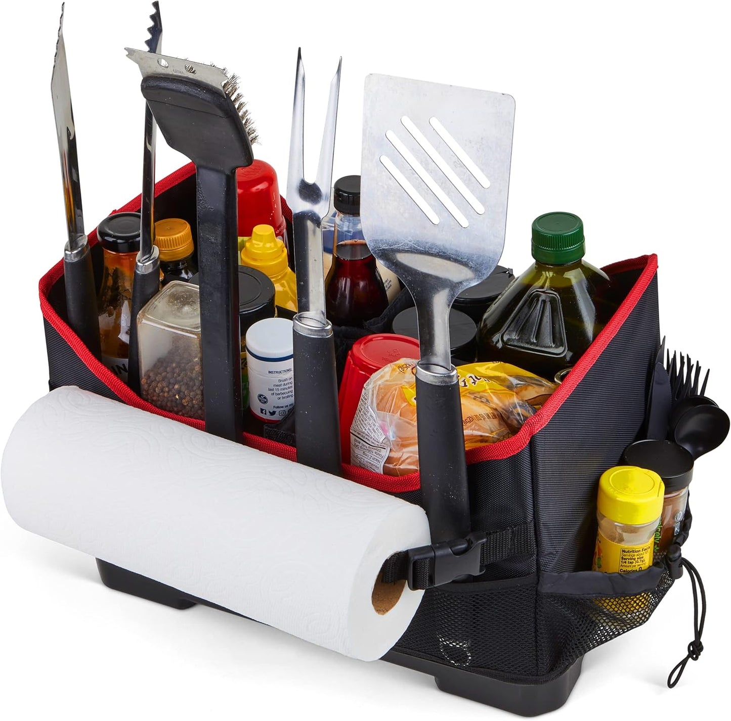 Grillman Large Griddle Caddy Organizer for Outdoor Grilling