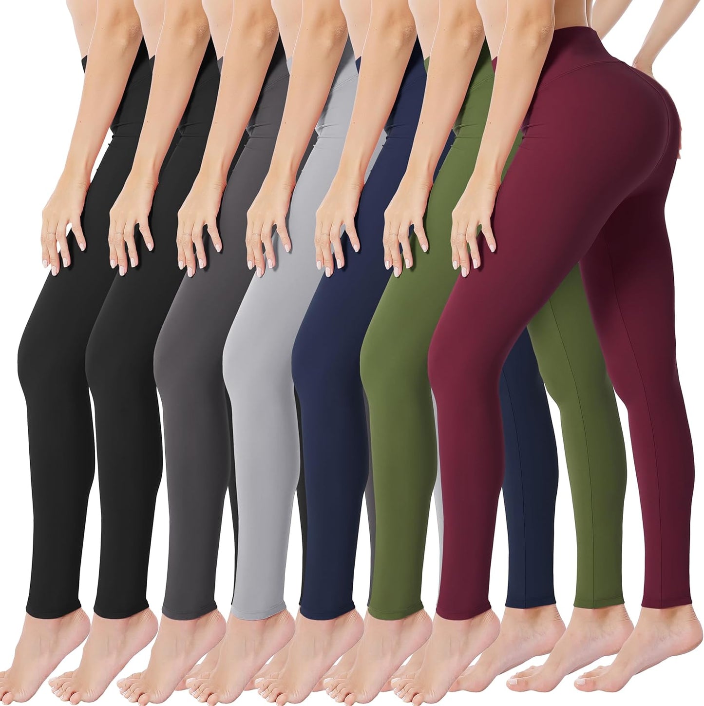 VALANDY Creamlush High Waisted Leggings for Women - Soft & Stretchy