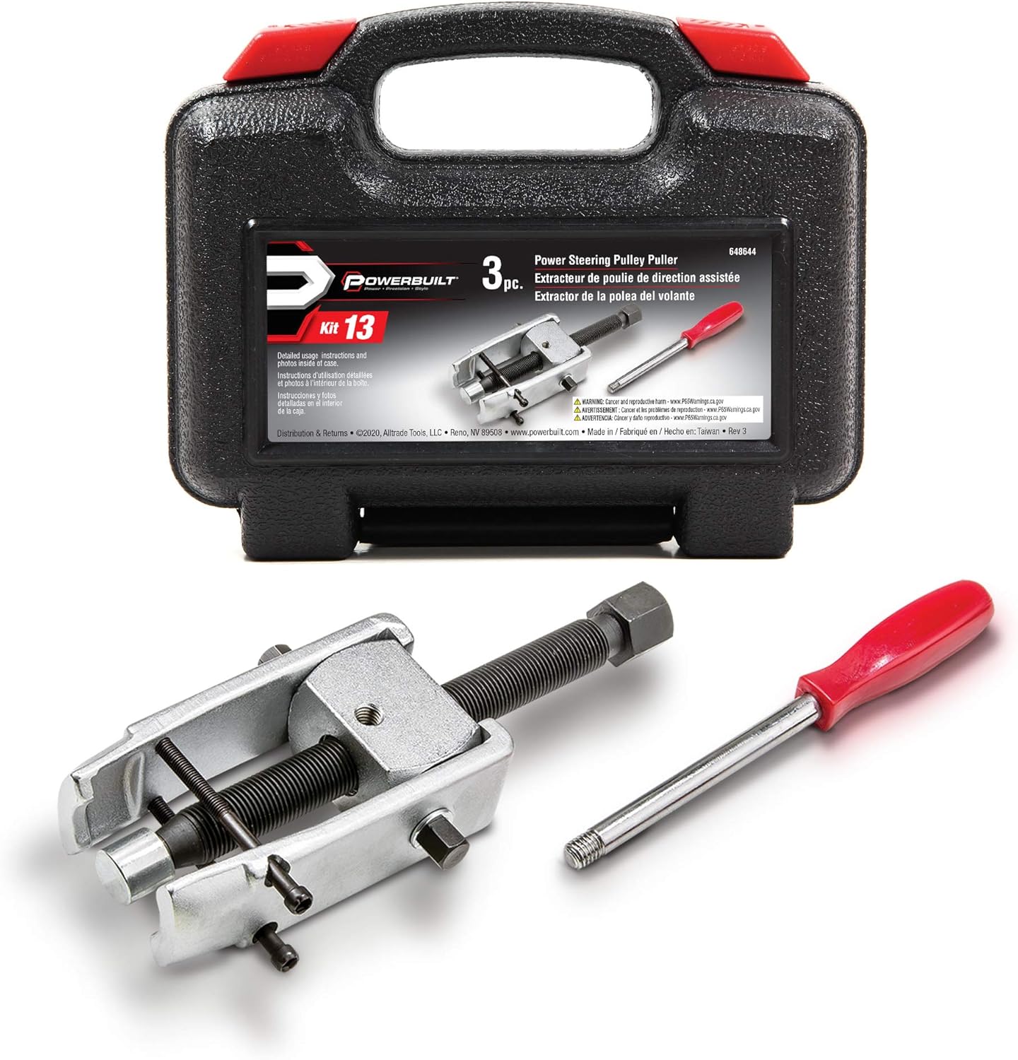 Power Steering Pulley Remover Tool Set for Easy Removal