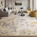 Kelarea Living Room Rug 5 ft x 7 ft - Washable Modern Abstract Vintage