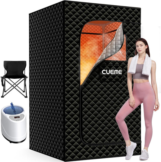 Portable Steam Sauna for Home with 3L 1200W Steamer