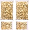KING PIECES 2000pcs Gold Grommets 3/8 in (10mm) Kit - Large Pack