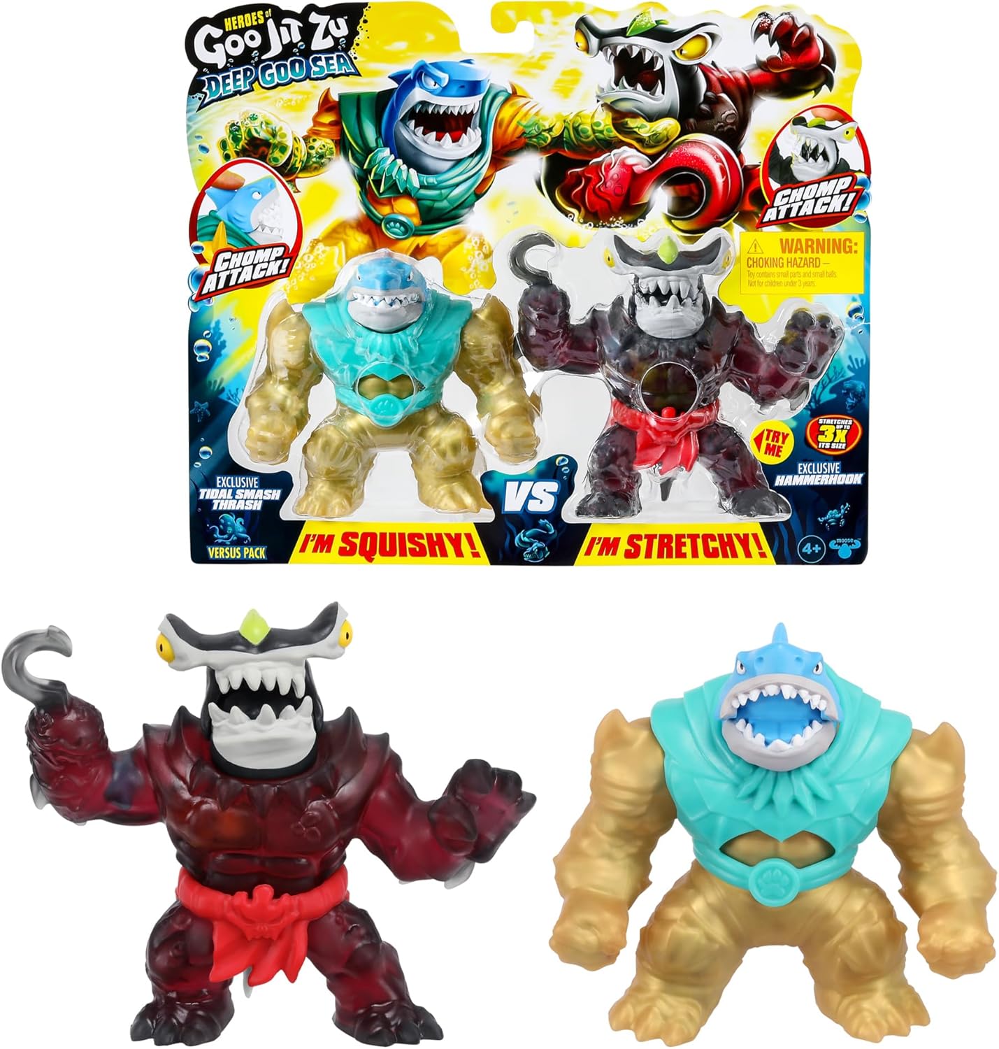 Heroes of Goo Jit Zu Deep Goo Sea Versus Pack for Epic Battles