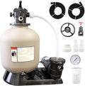 SWIMLINE HYDROTOOLS Pool Sand Filter Pump 24 in - Quiet 4980 GPH