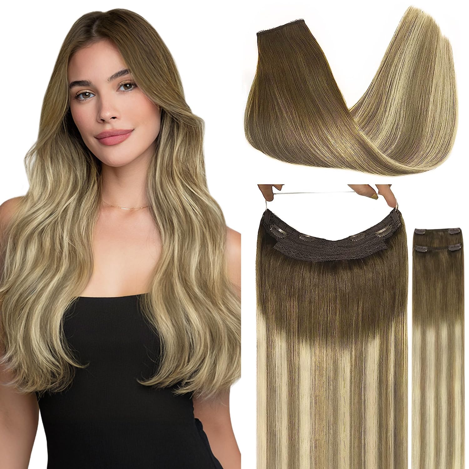 GOO GOO Wire Hair Extensions for Effortless Style and Comfort