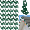 Large C7 C9 Christmas Lights Spring Clips 100 Pack - Damage-Free