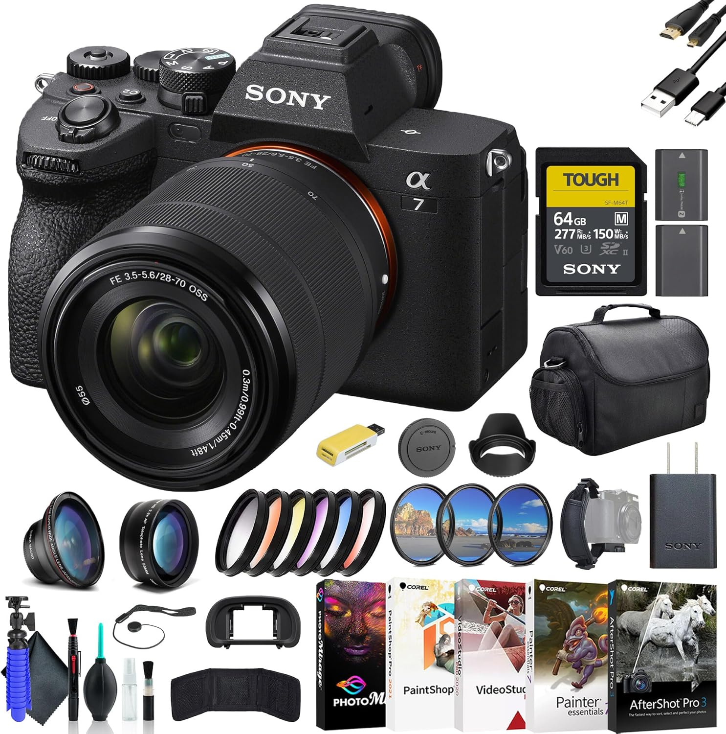 Sony a7 IV Mirrorless Camera Bundle: Capture Every Moment