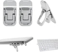 Keyboard Stand for Desktop - Portable 2 PCS Laptop Risers for 10-17 in