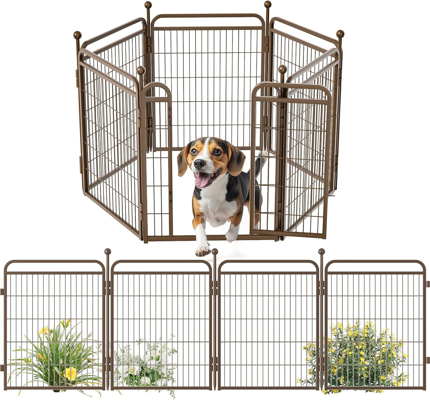 Gardner Pet Dog Playpen - Safe, Sturdy, and Versatile Design
