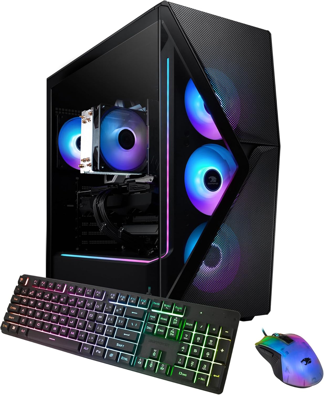 High-Performance iBUYPOWER Gaming PC: Intel Core i7, RTX 4070 Super, 16GB RAM