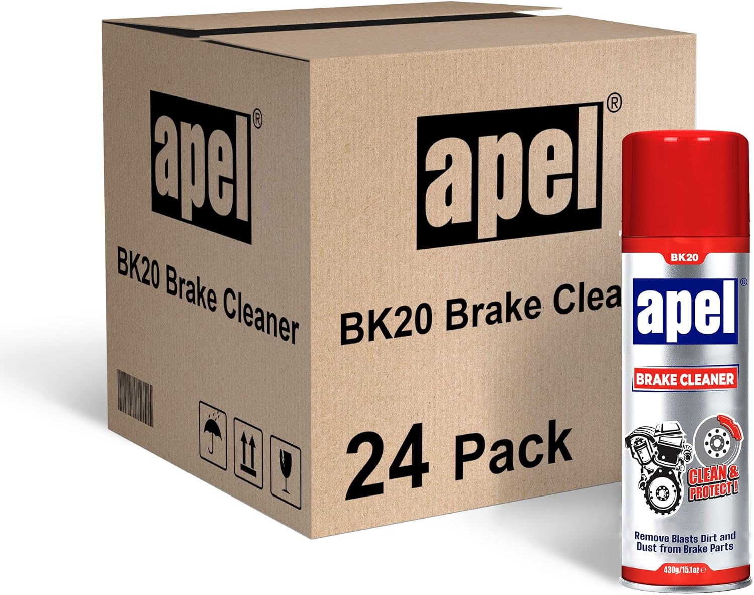 Mitreapel Brake Cleaner - Non-Chlorinated Brake Parts Cleaner
