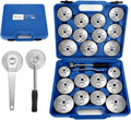 Oil Filter Wrench Set 23pcs - Universal Socket Kit for Cars