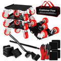 Furniture Dolly 5-Wheel Heavy Duty Movers Set - 2400 lb Capacity