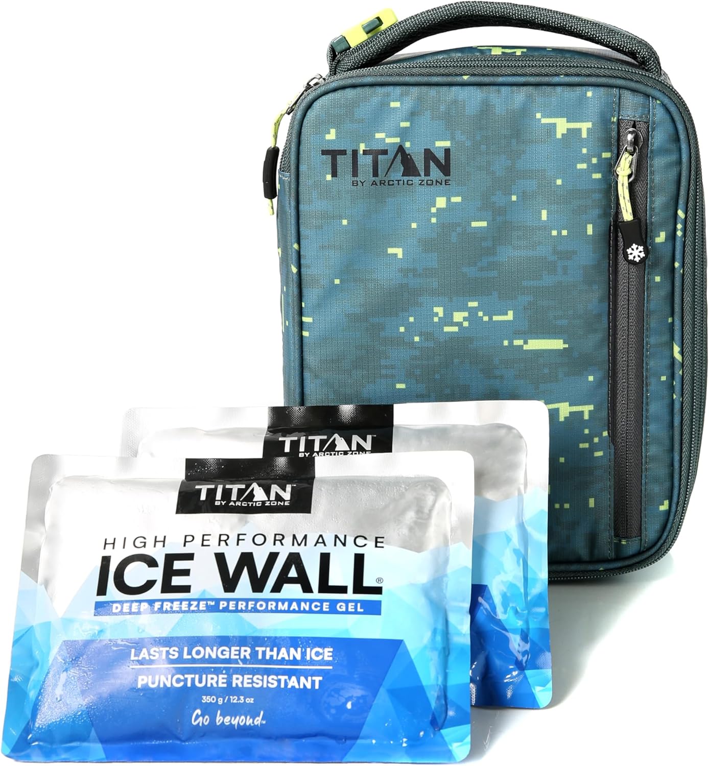 Titan Fridge Cold Upright Lunch Box with Ice Walls for Fresh Meals