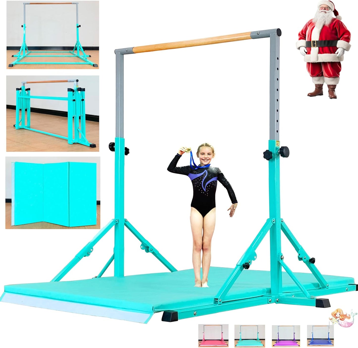 Professional Grade Gymnastic Bar for Kids and Teens Training