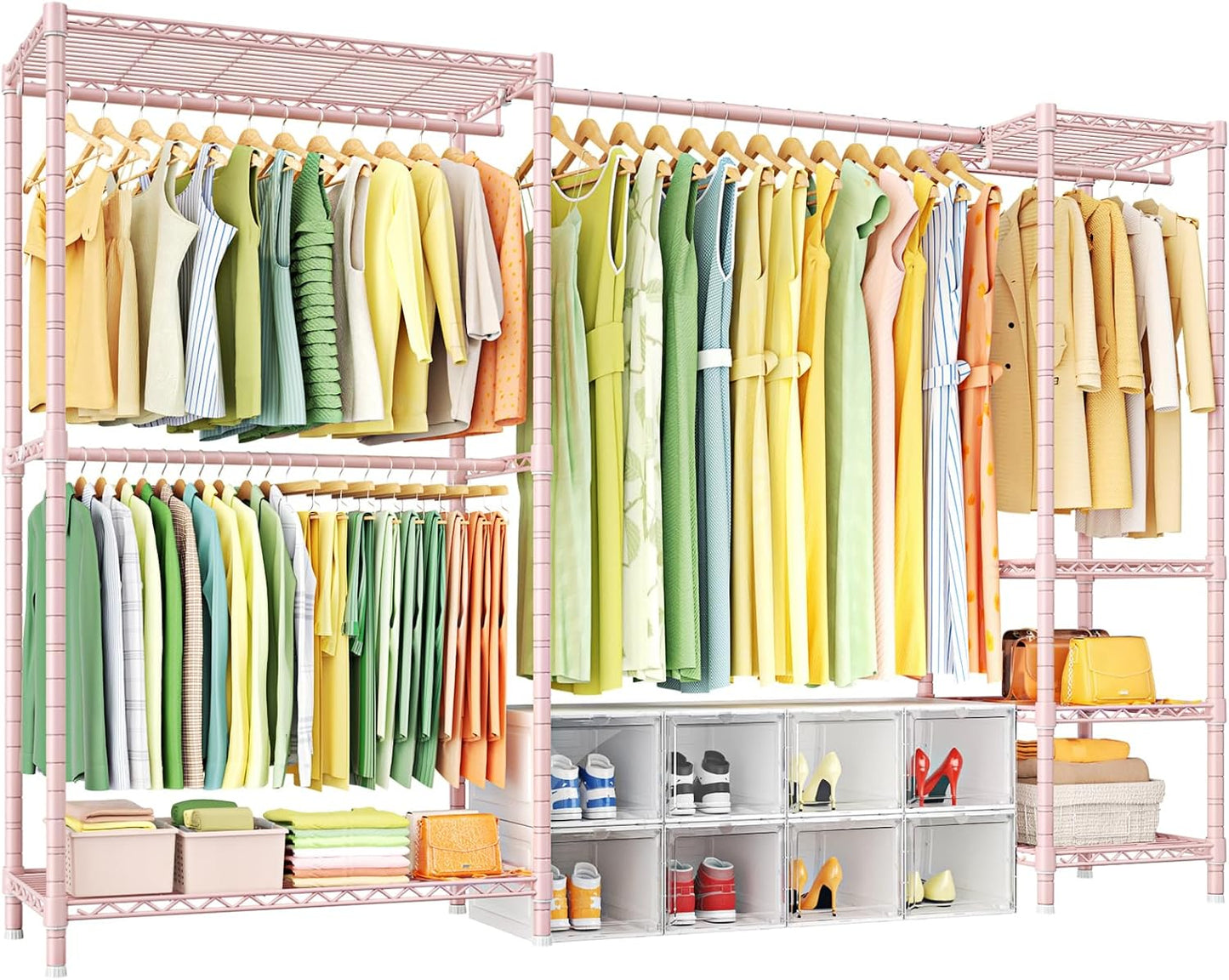 Ulif E10 Clothes Rack - Adjustable Portable Garment Organizer