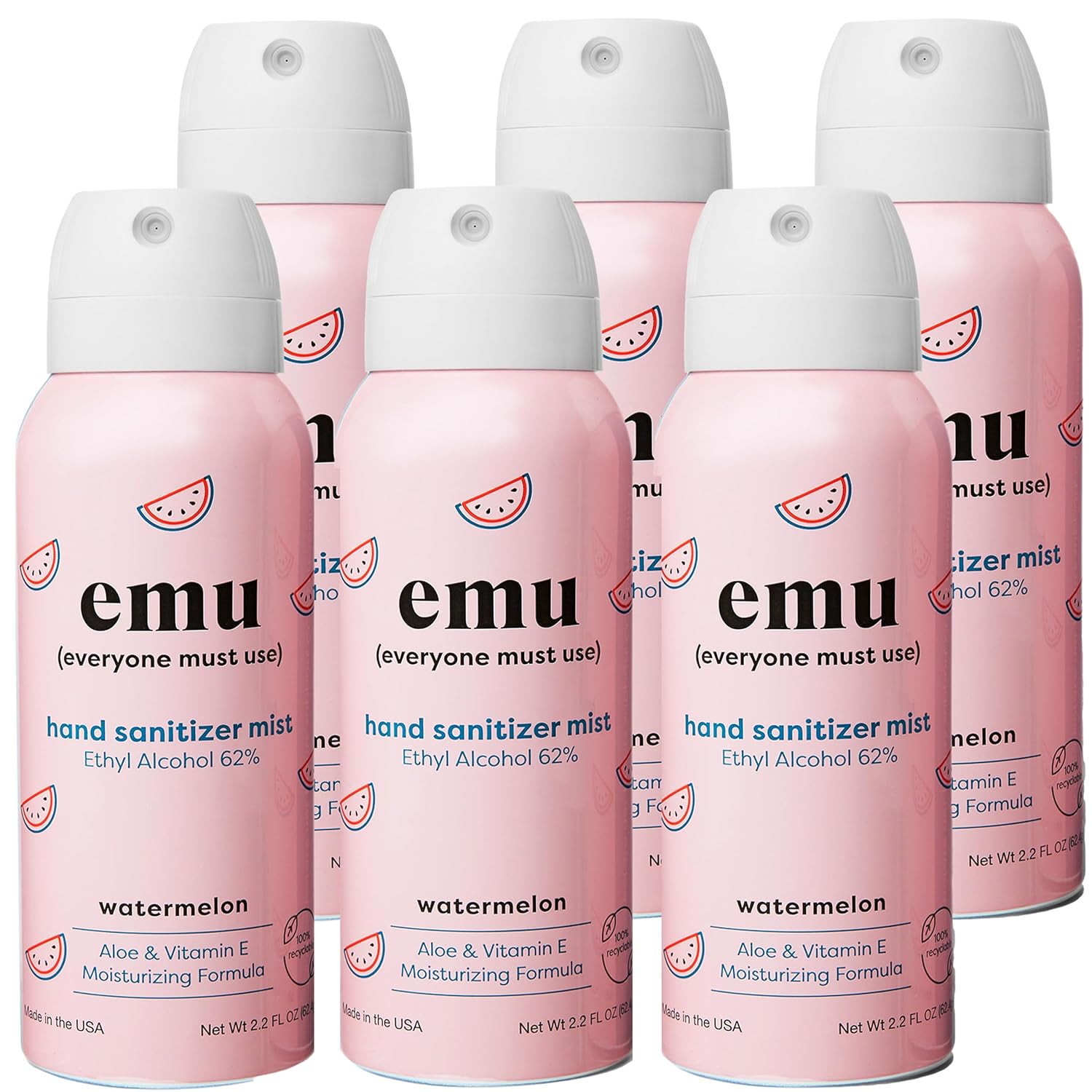 Hand Sanitizer Pocket Spray Travel Size 2.2oz for All Ages