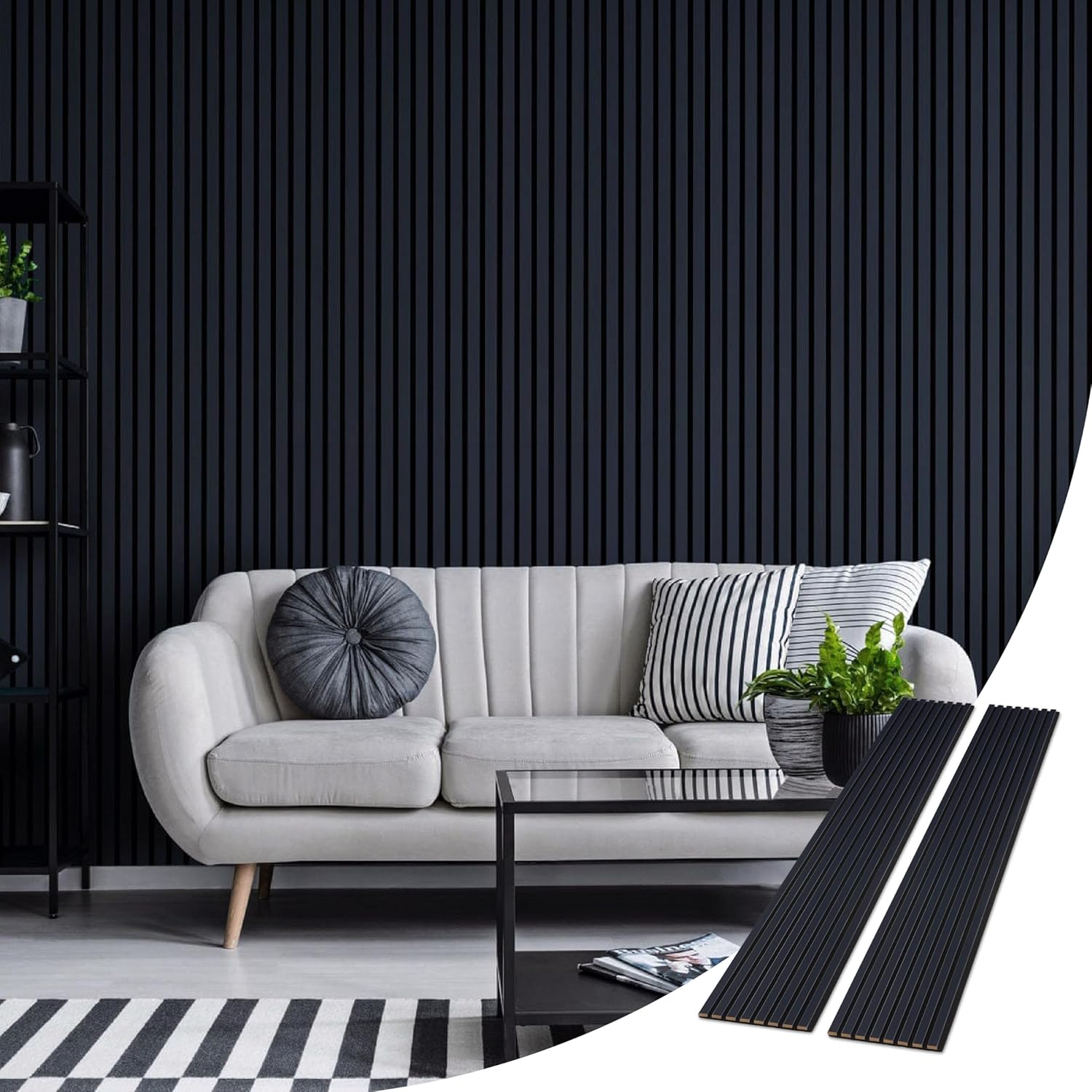 WVH Slatpanel Acoustic 3D Textured Wood Panels for Modern Spaces
