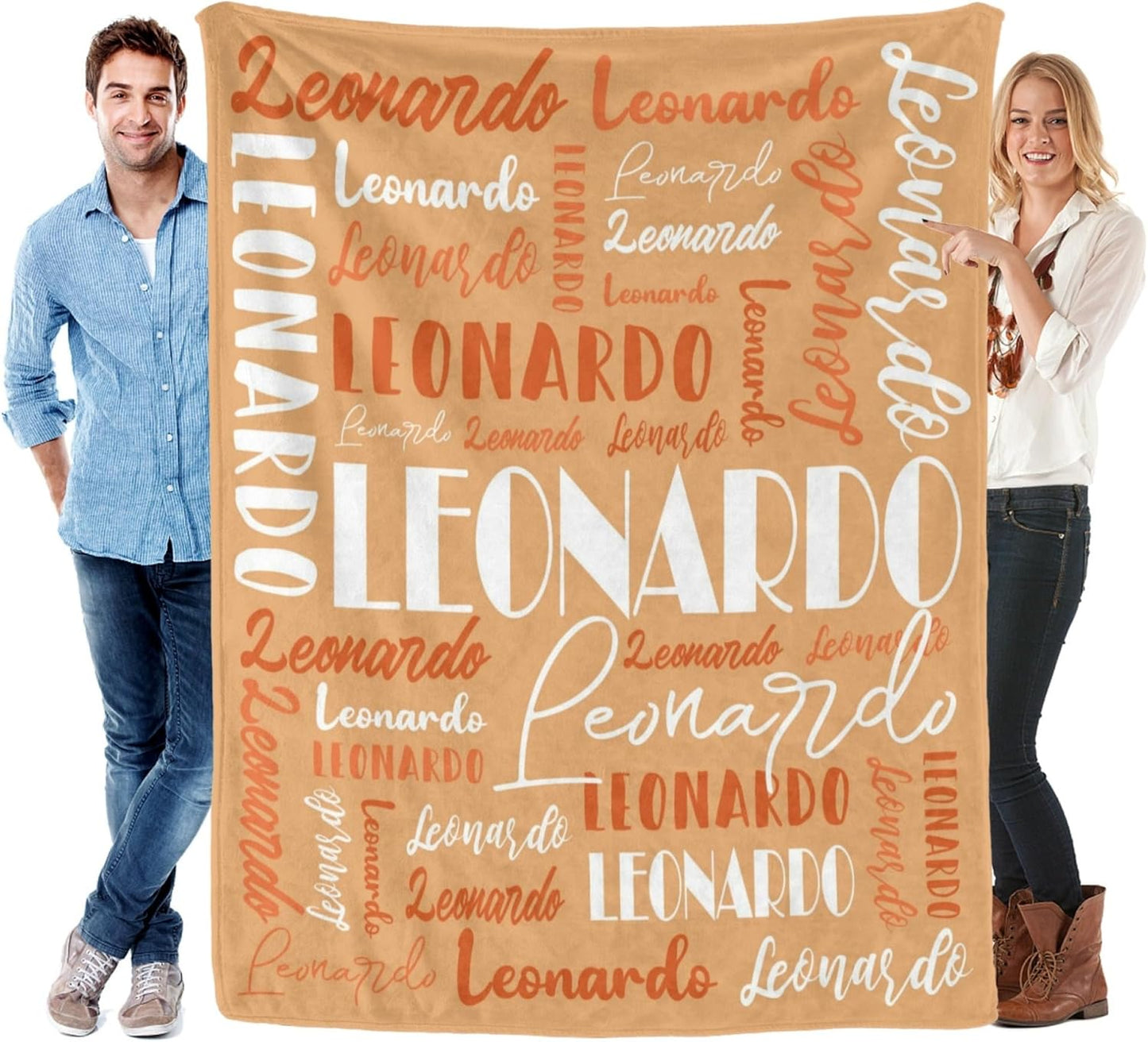 Personalized Blanket Custom Flannel Throw for Adults and Kids