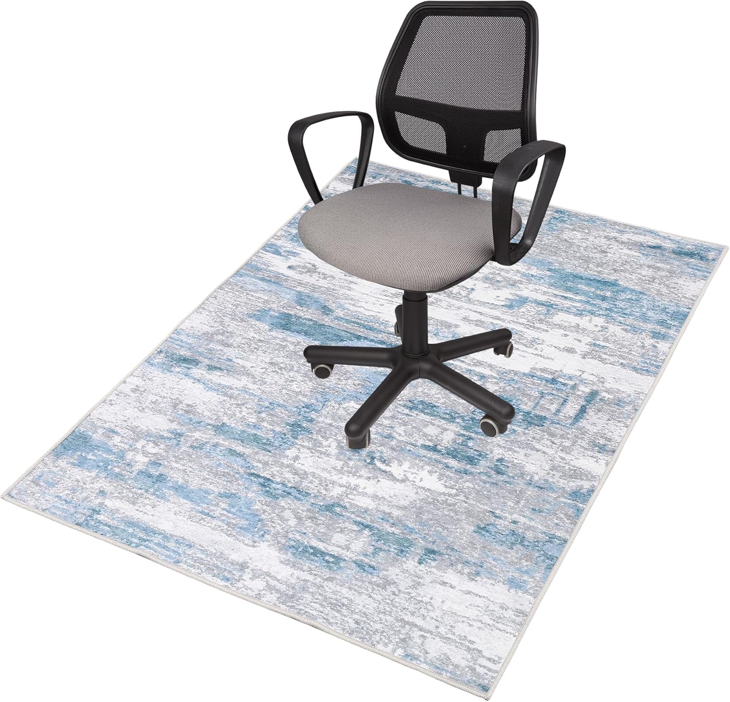 FUANGUI 36x48 Anti-Slip Desk Mat: Hardwood/Tile Floor Protection