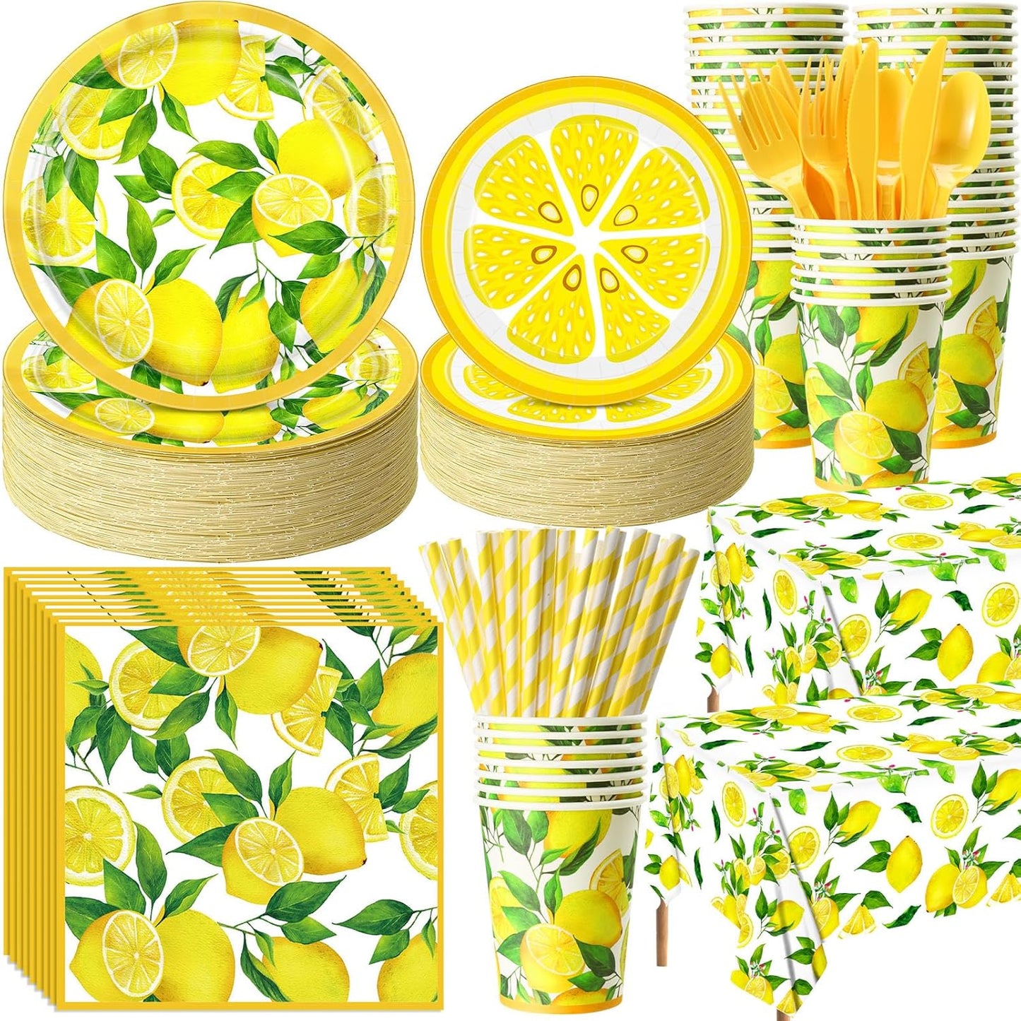 Lemon Party Decorations Set for Summer Celebrations and Events