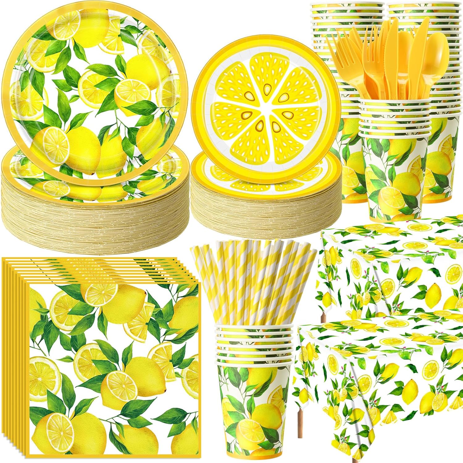 Lemon Party Decorations Set for Summer Celebrations and Events