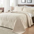 Oversized King Bedspread 132 x 120 - Extra Wide Alaska King Coverlet