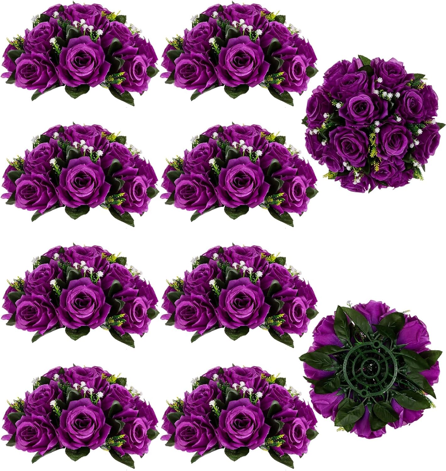 BLOSMON Flower Balls Wedding Centerpieces for Home Decor