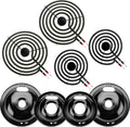 W10290350 W10290353 Porcelain Burner Drip Pan & MP22YA Element Set