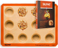 Silpat Muffin Mold Non-Stick 12 Hole 11 5/8in x 15 3/4in