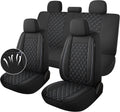 Breathable Car Seat Covers Full Set - Sport Style Protection